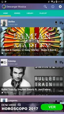 Descargar Musica android App screenshot 4